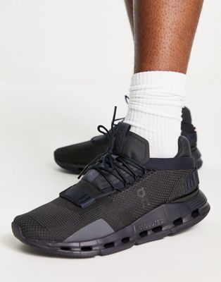 On Running Cloudnova trainers in all black - ASOS Price Checker