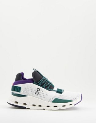On Running Cloudnova trainers in white and violet