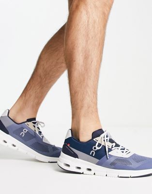On Running Cloudrift trainers in navy and grey