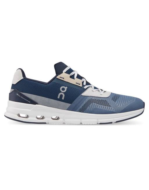 On Running Cloudrift trainers in navy and grey 