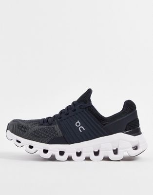 On Running Cloudswift trainers in black