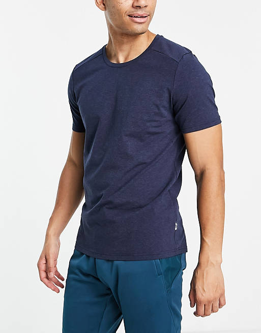 T-Shirts & Vests On Running On-T top in navy 