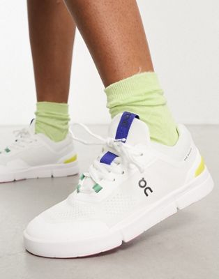 ON The Roger Spin trainers in white - ASOS Price Checker