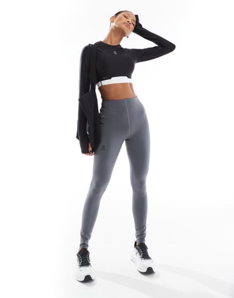 ON Studio gym leggings in grey - view 1