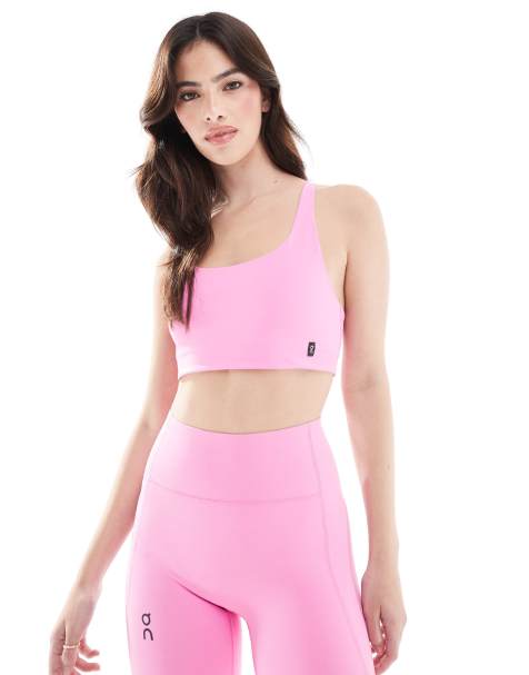 ON Studio sports bra in pink