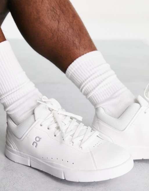 ON The Roger Advantage trainers in all white | ASOS