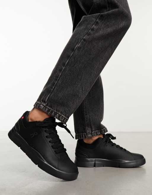 ON The Roger Advantage trainers in black ASOS