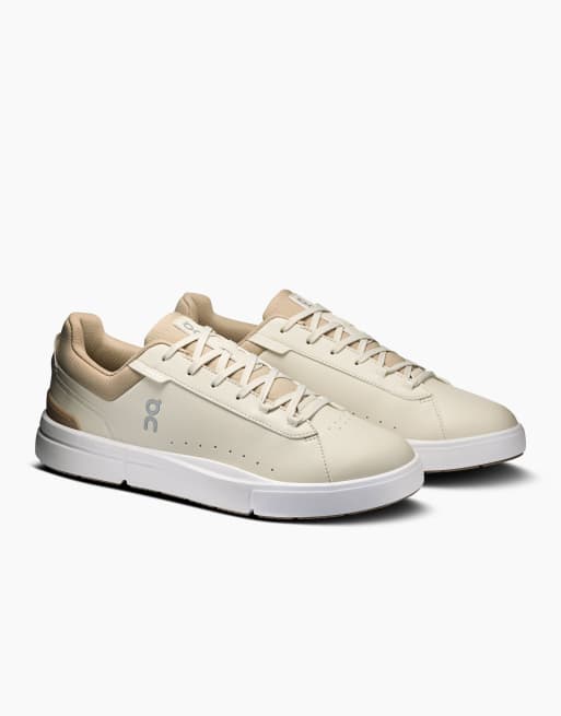 On The roger advantage trainers in sand grain, 4 of 5
