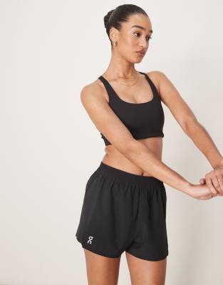 ON - Train - Short de sport - Noir
