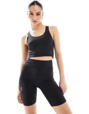 ON training tight shorts in black
