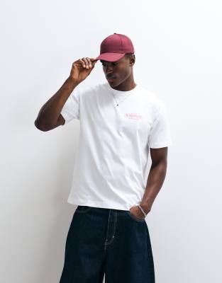 On Vacation Club On Vacation Club Sorrento back print t-shirt in white