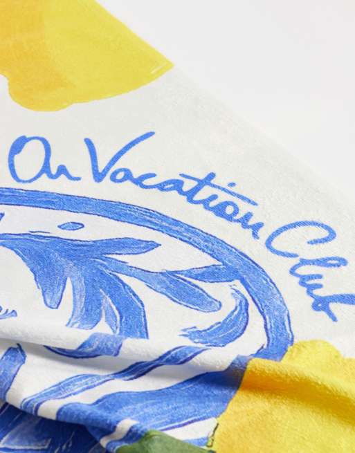On Vacation Club - Sorrento - Handdoek met print in multi, 2 van 3