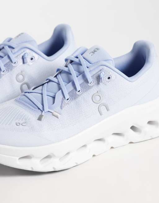ON - Zapatillas de deporte Cloudtilt All Day en degradado azul y blanco, 4 de 5