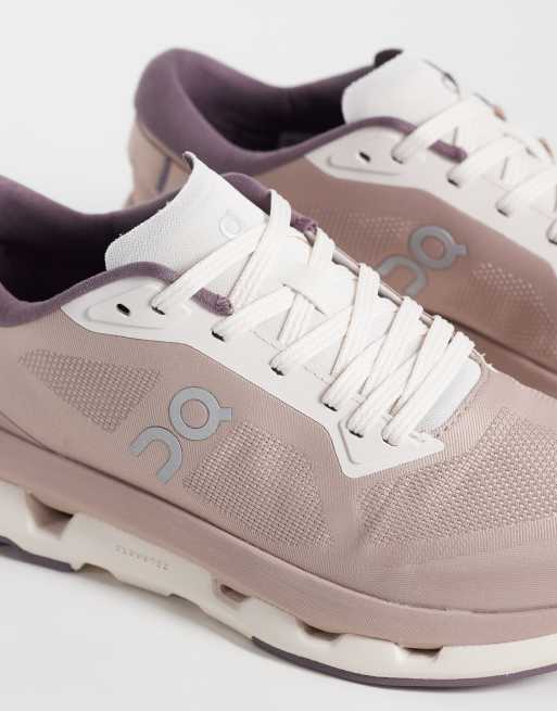 ON - zapatillas de deporte Cloudzone para todo el día en beige y marrón, 4 de 5
