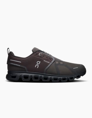 On - zapatillas lifestyle impermeables Cloud 6 en negro espresso