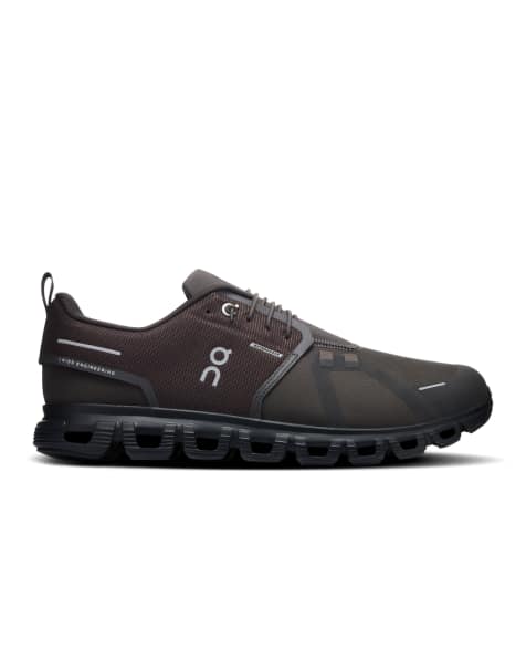 On - zapatillas lifestyle impermeables Cloud 6 en negro espresso - view 1