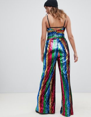 asos rainbow jumpsuit