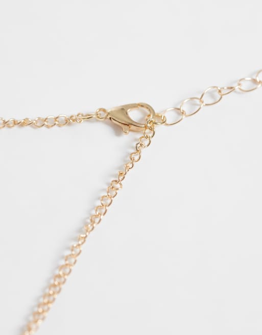 ONLY 2-pack sun necklace in gold, 3 of 4