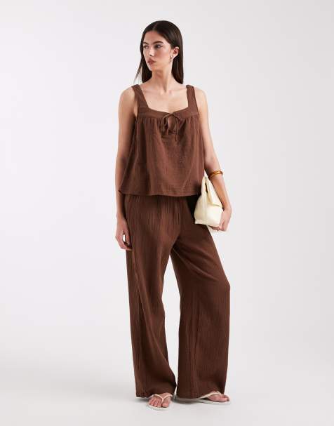 ONLY 3 piece set in brown - view 1