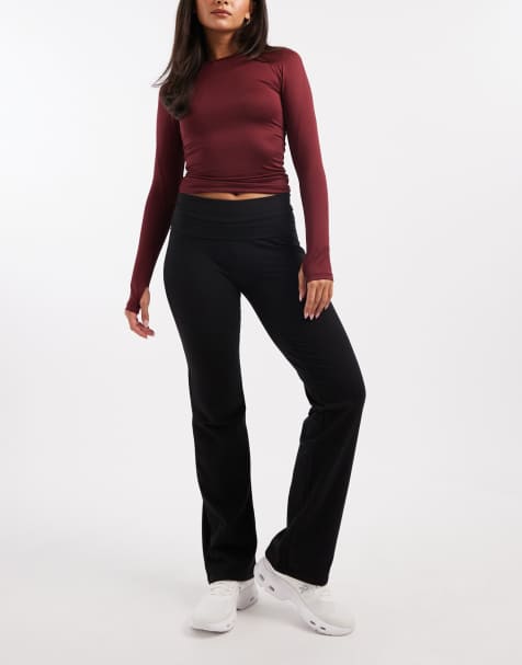 ONLY – Active – Svarta jerseybyxor - view 1