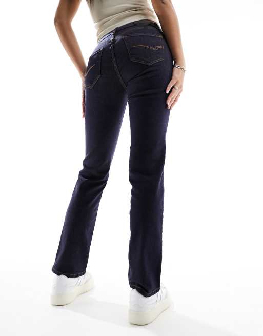 ONLY - Alicia - Jean droit taille classique - Bleu indigo  , 2 de 5