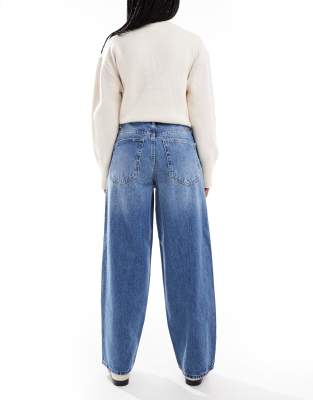 Only Amber Baggy Jeans In Blue