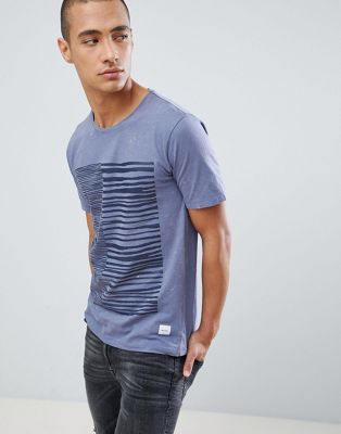 Only and Sons - Enzyme - T-shirt-Blauw