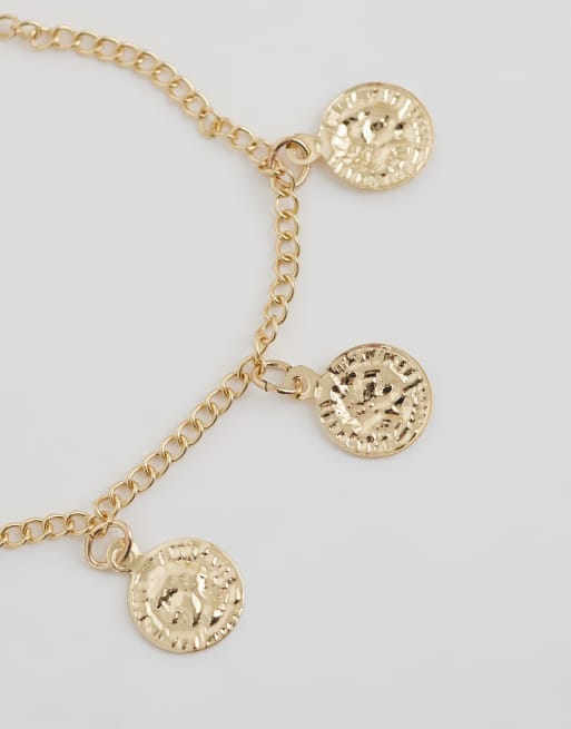 ONLY – Armbänder in Goldoptik mit sommerlichen Anhängern, 2er-Pack, 2 von 3