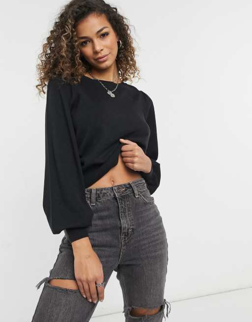 Asos balloon cheap sleeve sweater