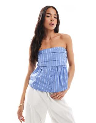 Only Bandeau Shirt Top
