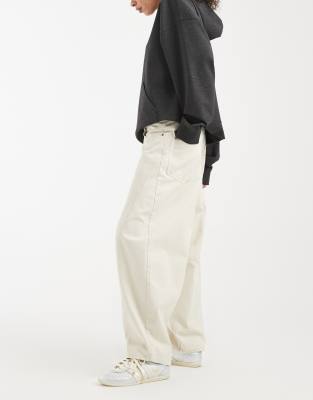 Only Barrel Pants In Neutral