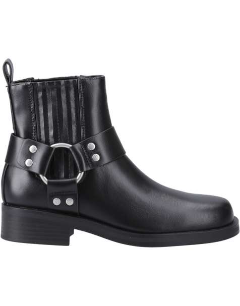 ONLY Bax-2 short biker boot in black - view 1