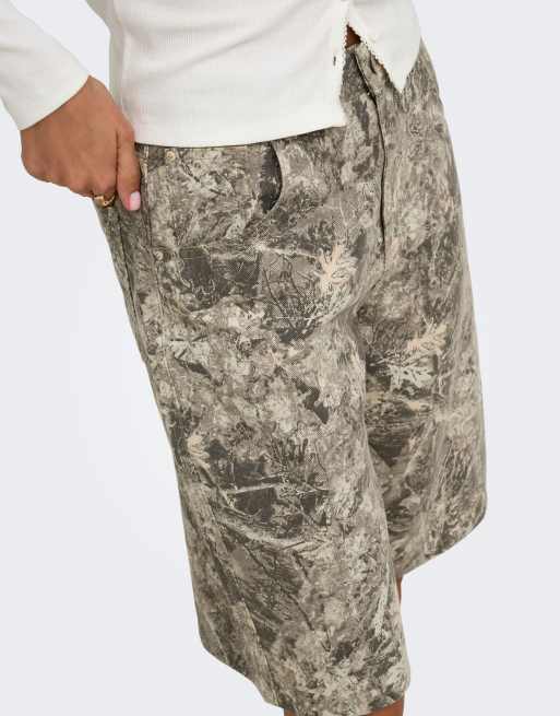 Only bermuda en olive fumé, 4 de 7