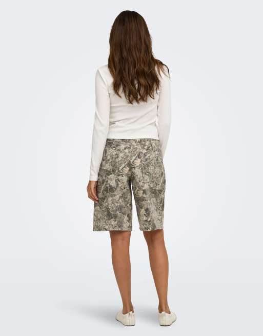 ONLY bermudas verde oliva ahumado, 2 de 7