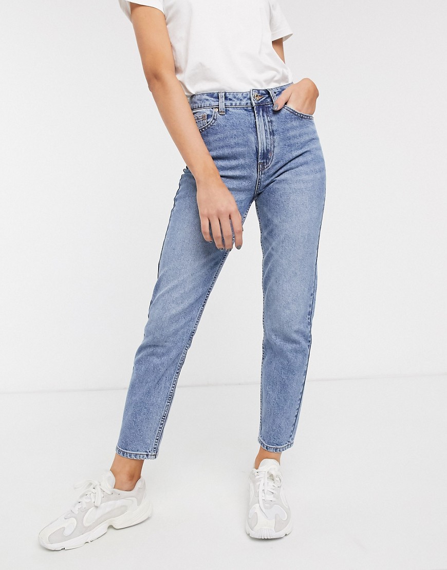 Only – Blå jeans med raka ben