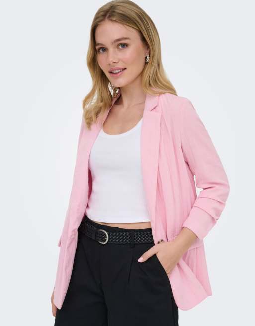 ONLY blazer en rose romance, 4 de 7