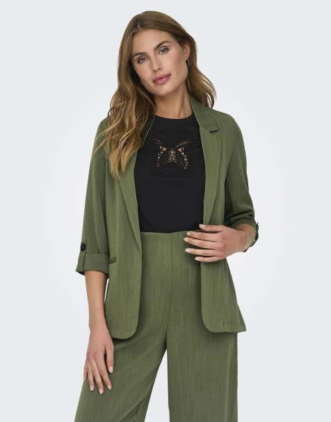 ONLY - Blazer in kalamata groen - view 1
