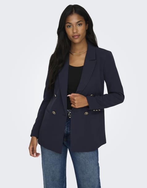 Only – Blazer in Nachthimmel-Blau - view 1