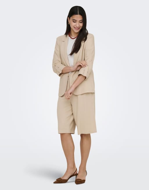 ONLY Blazer in oxford tan, 3 di 7