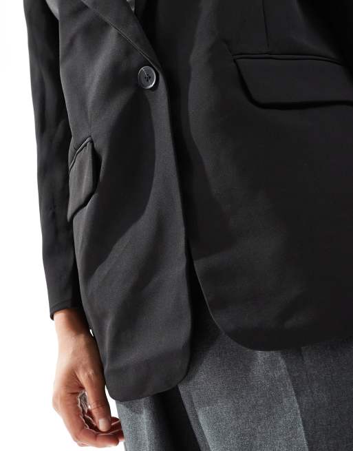 Only - Blazer oversize - Noir  , 3 de 4