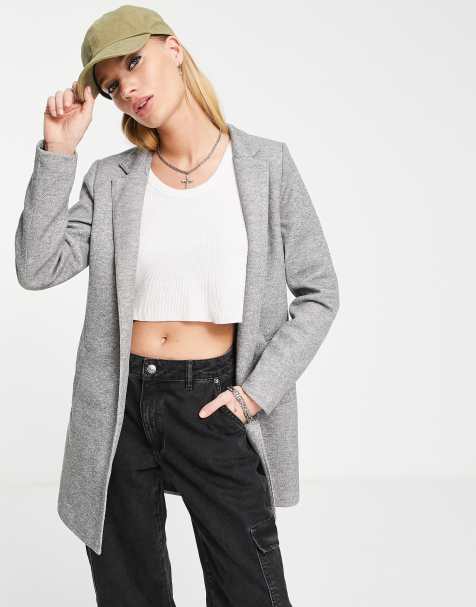 Only - Blazer sartoriale grigio chiaro - view 1