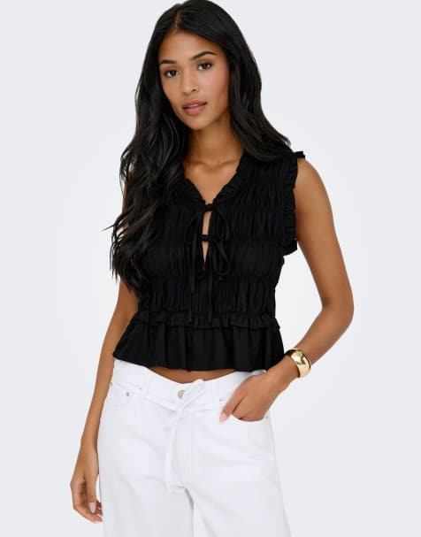 ONLY – Bluse in Schwarz - view 1