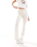 [ONLY] ONLY Blush flare jeans in ecru-White L L34 Ecru