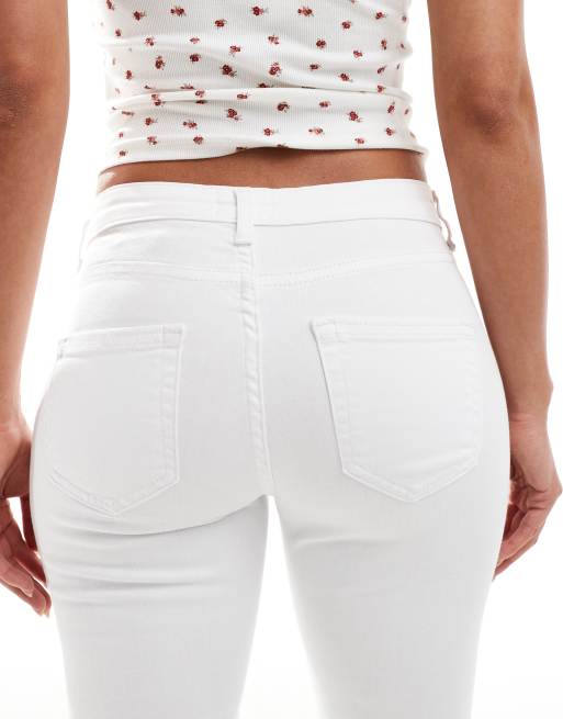ONLY - Blush - Hvide jeans med høj talje og svaj, 4 af 5
