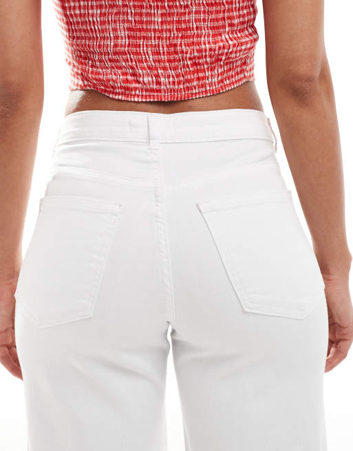 ONLY - Blush - Jean ample à taille haute - Blanc, 4 de 5