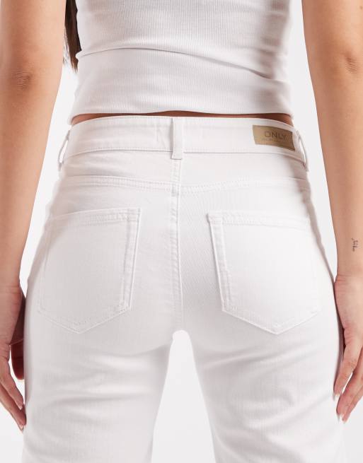 ONLY - Blush - Jean ample à taille mi-haute - Blanc, 5 de 5