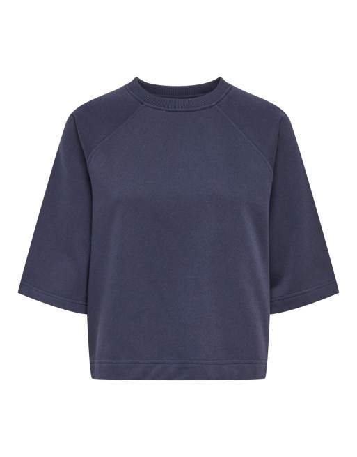 ONLY Bluza dresowa w kolorze granatowym, 6 z 7