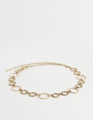 Only Boho Chain Belt In Pattern