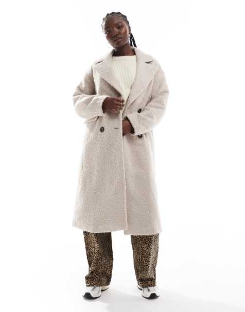 ONLY borg formal coat in stone - view 1
