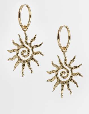 ONLY - Boucles d'oreilles soleil - Doré